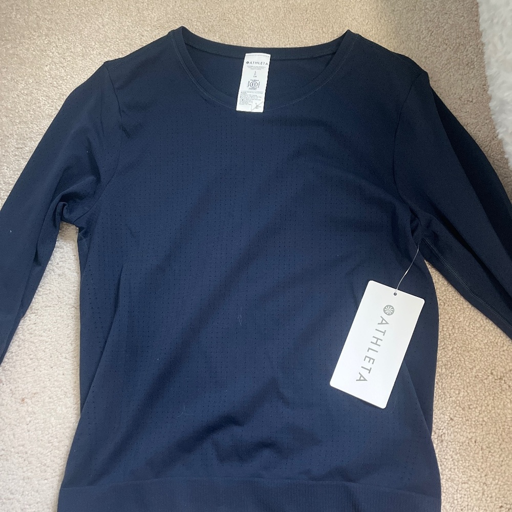 Athleta In motion seamless top